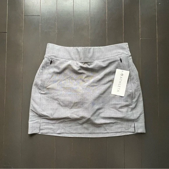 Athleta - Skirt with Shorts Underneath Plaid Soho Skort - Picture 2 of 3